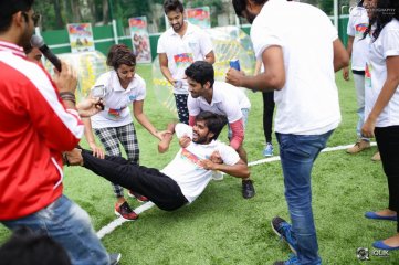 Kerintha Movie Team At Bubble Soccer Event
